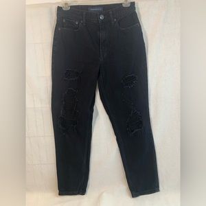 Aeropostale Distressed Mom Jeans